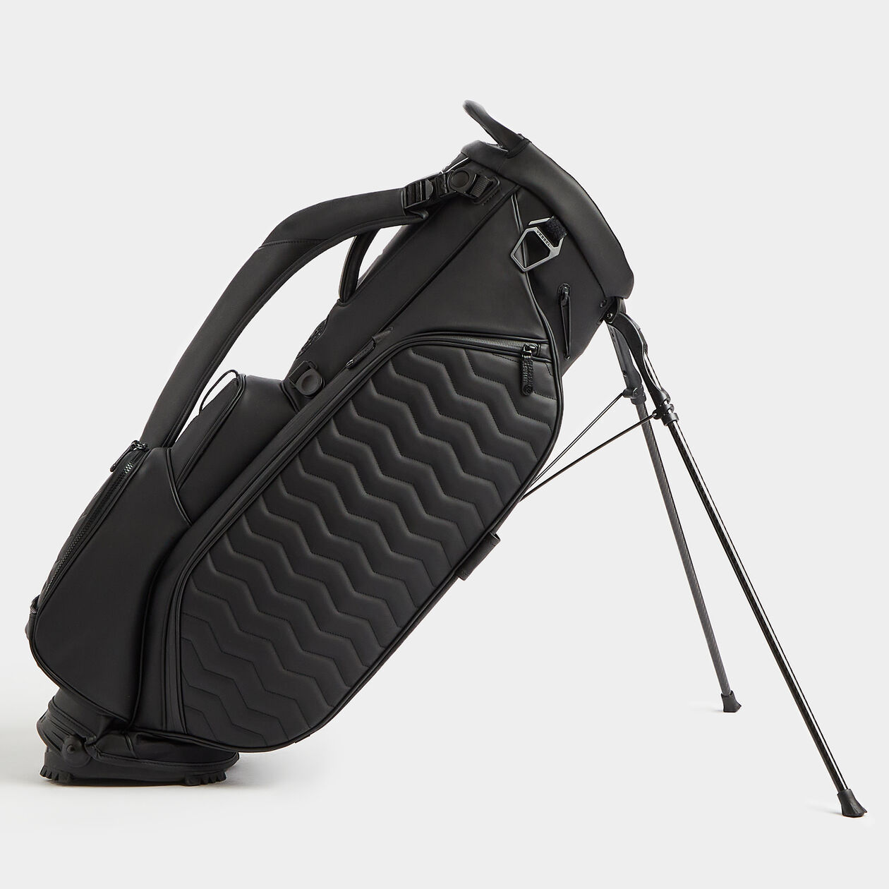 公式の店舗 ジーフォア G/FORE ゴルフ 黒 スタンド式バッグ キャディバッグ パンツ