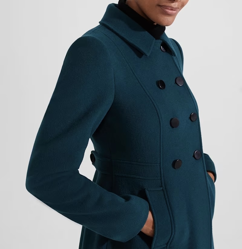 【Hobbs London】JUDE ジュード ウール コート ティール ブルー org.jpg