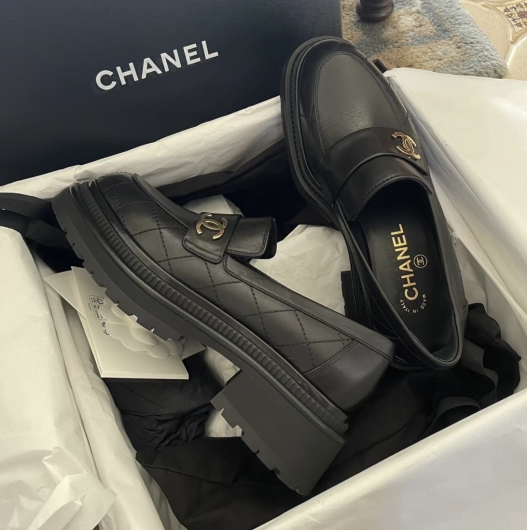 【360度最強可愛い】CHANEL★ローファー★《憧れのマトラッセ》