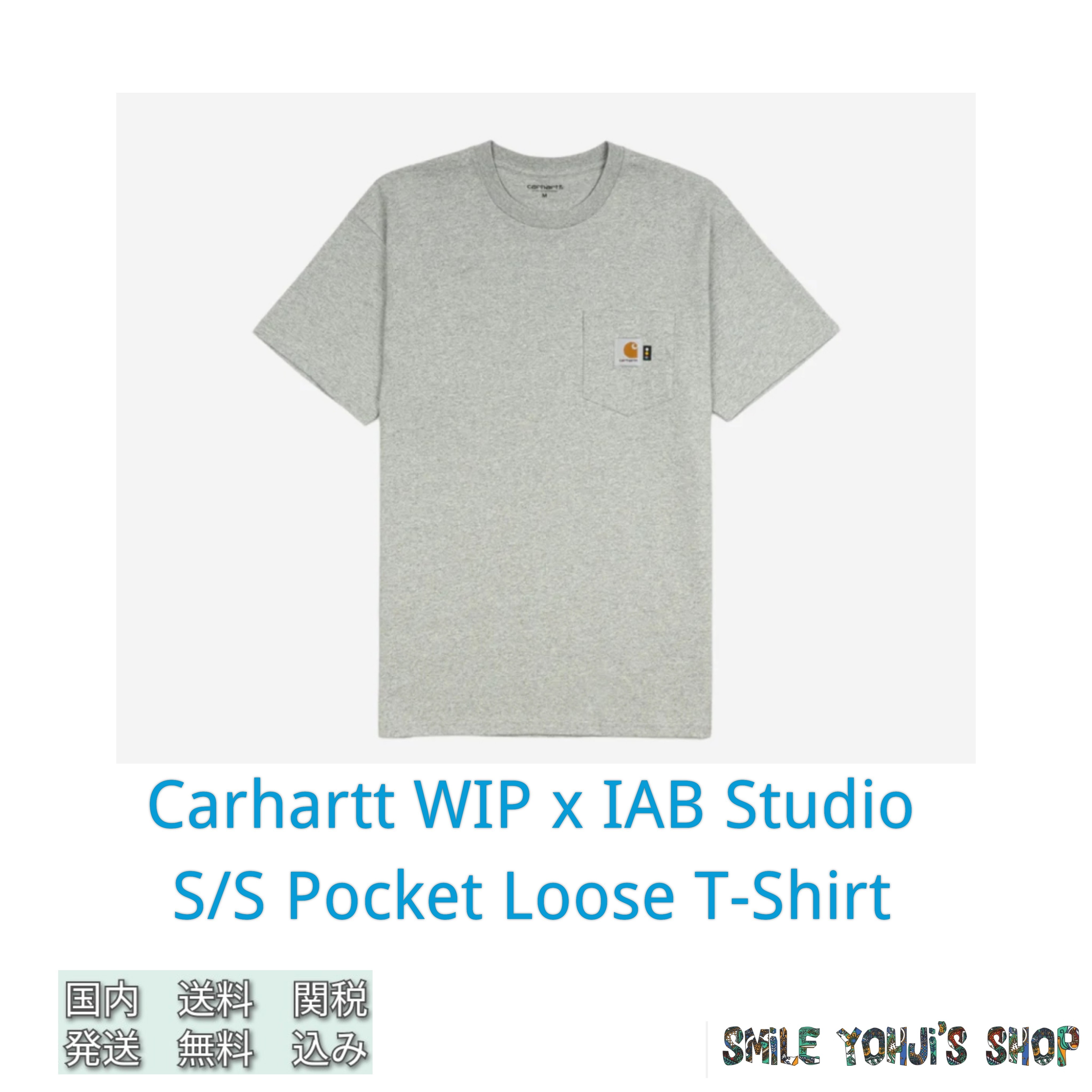 ★大人気★Carhartt WIP x IAB Studio S/S Pocket Loose T-Shirt