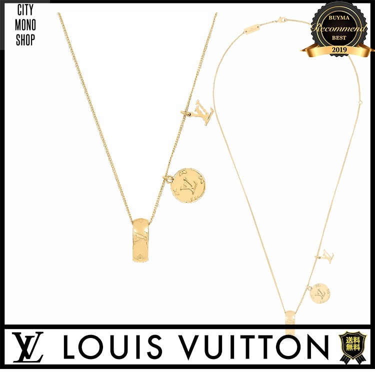 [SALE]ヴィトン Vuitton レア リングネックレス モノグラム
