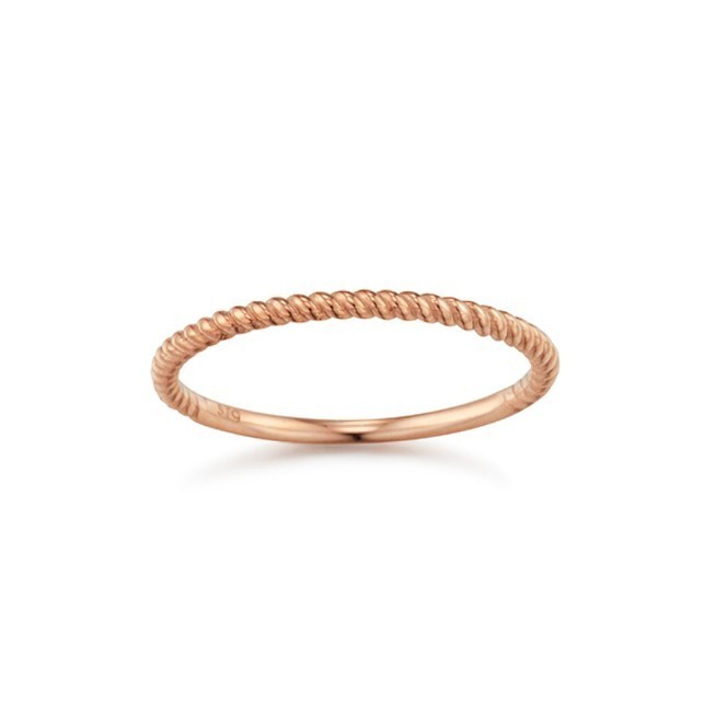 STONE HENgE◆14K Rose Gold ローズゴールド ツイスト リング STONE HENgE◇14K Rose Gold ローズゴールド ツイスト リング