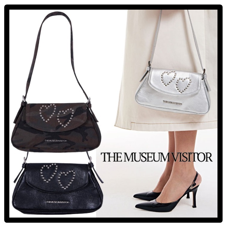 ☆関税込☆THE MUSEUM VISITOR★HEART STUD MINI BAG★