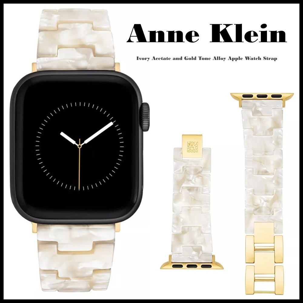 Anne Klein★エレガントな大理石デザインのApple Watchバンド
