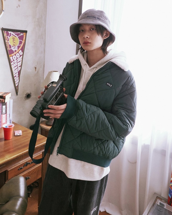 ☆韓国の人気☆【87MM】☆[Mmlg] QUILTED JUMPE.R☆関税込☆