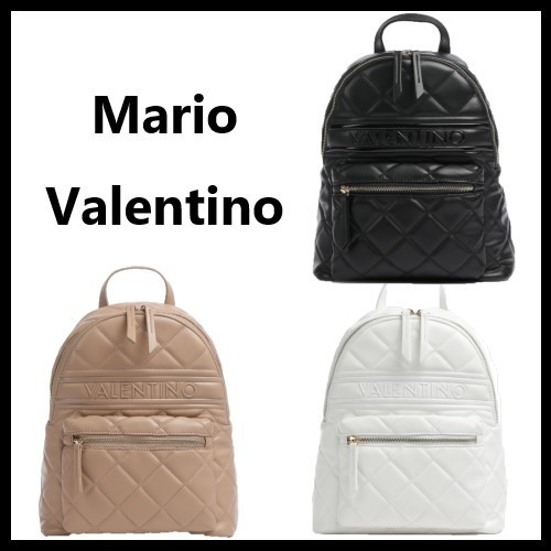 大人気【VALENTINO】Ada ロゴ キルティング リュック