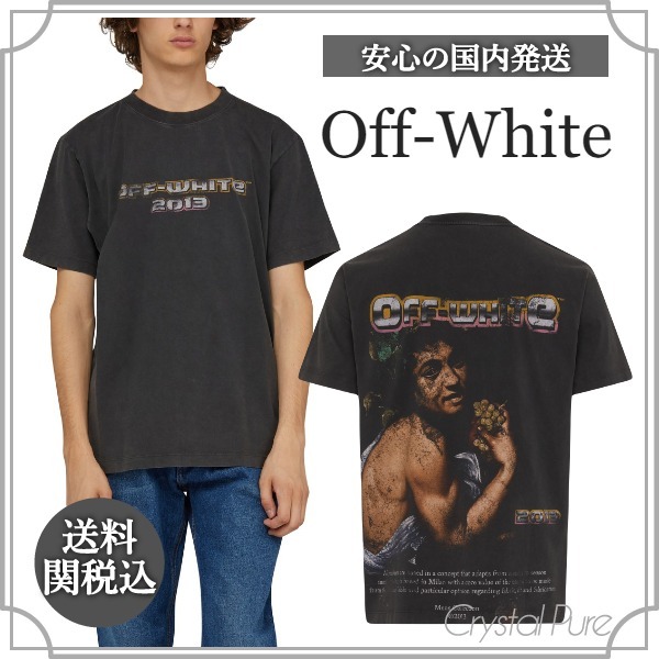 【Off-White】ロゴ Bacchus Tシャツ【送料関税込】