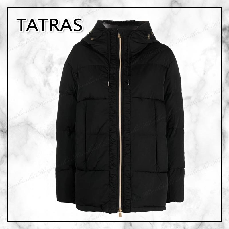 ◆TATRAS 23AW◆ Kikkili ハイカラー ダウンジャケット/Black ◆