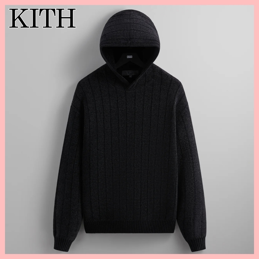 KITH 101 Hayes Chenille フーディー Black 送料込み