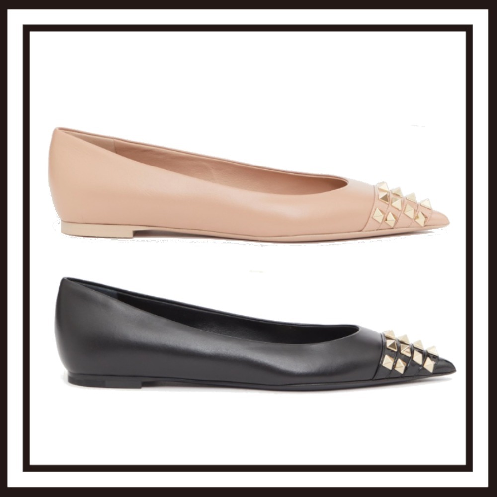 VALENTINO ロックスタッズ バレリーナ