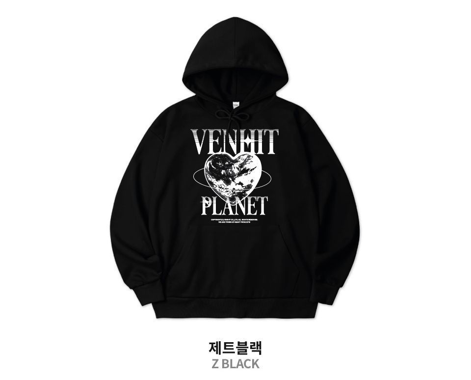 VENHIT★韓国★大人気★男女兼用★VNBC PLANET フーディー VENHIT☆韓国☆大人気☆男女兼用☆VNBC PLANET フーディー