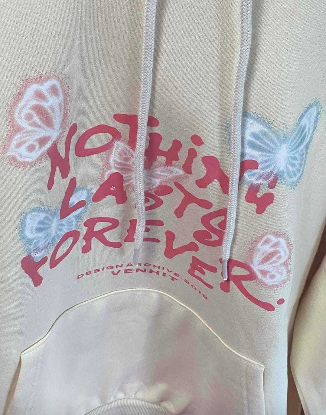 VENHIT★韓国★大人気★男女兼用★NOTHING 4色 蝶 起毛あり/なし
