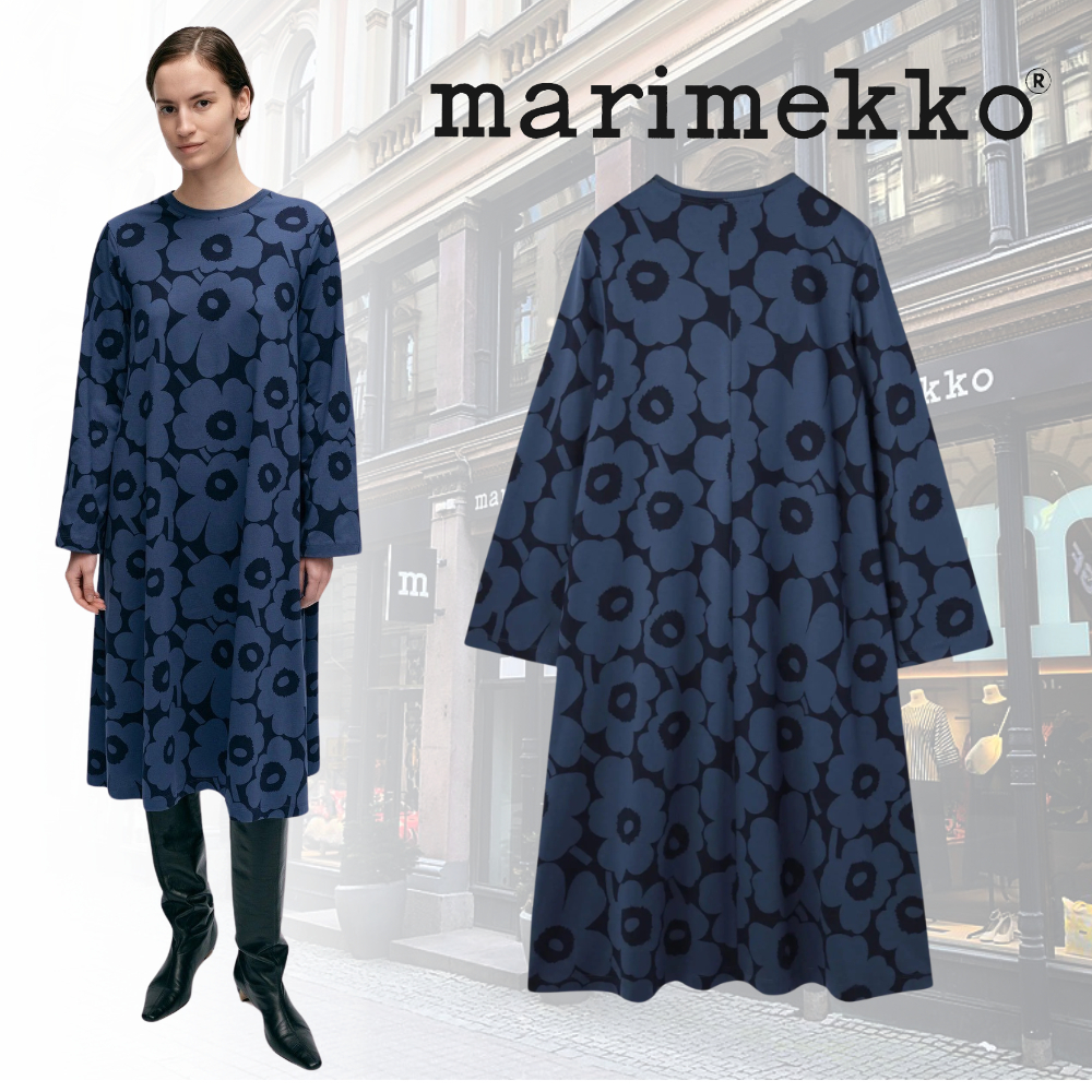 追跡発送 ●marimekko● Tienoo Unikko ワンピース