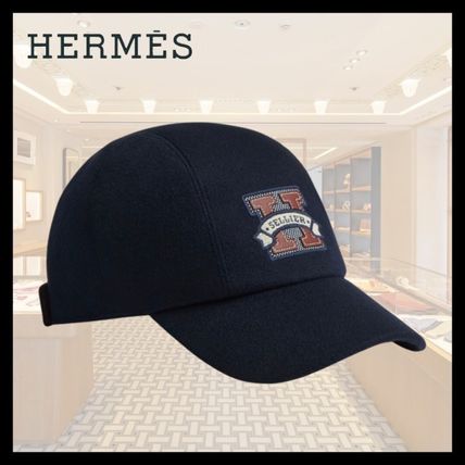 ネイビー（紺）系 HERMES(エルメス) キャップ(レディース) 5