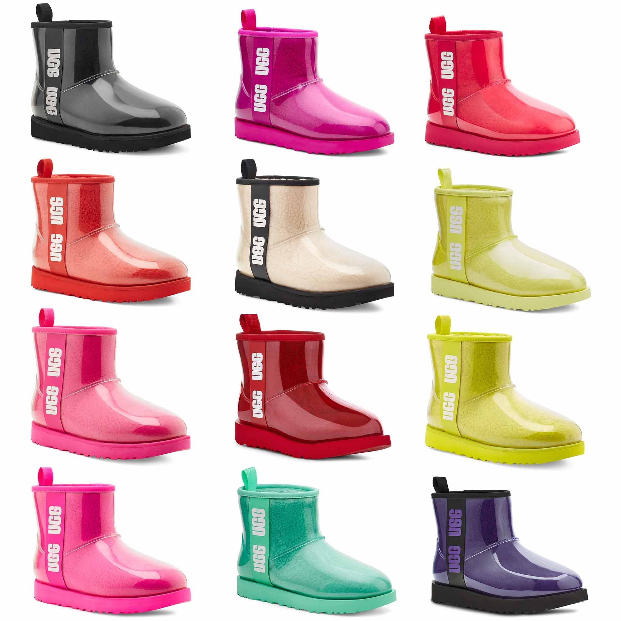 UGG★-20度までOKクリアミニ★CLASSIC CLEAR MINI