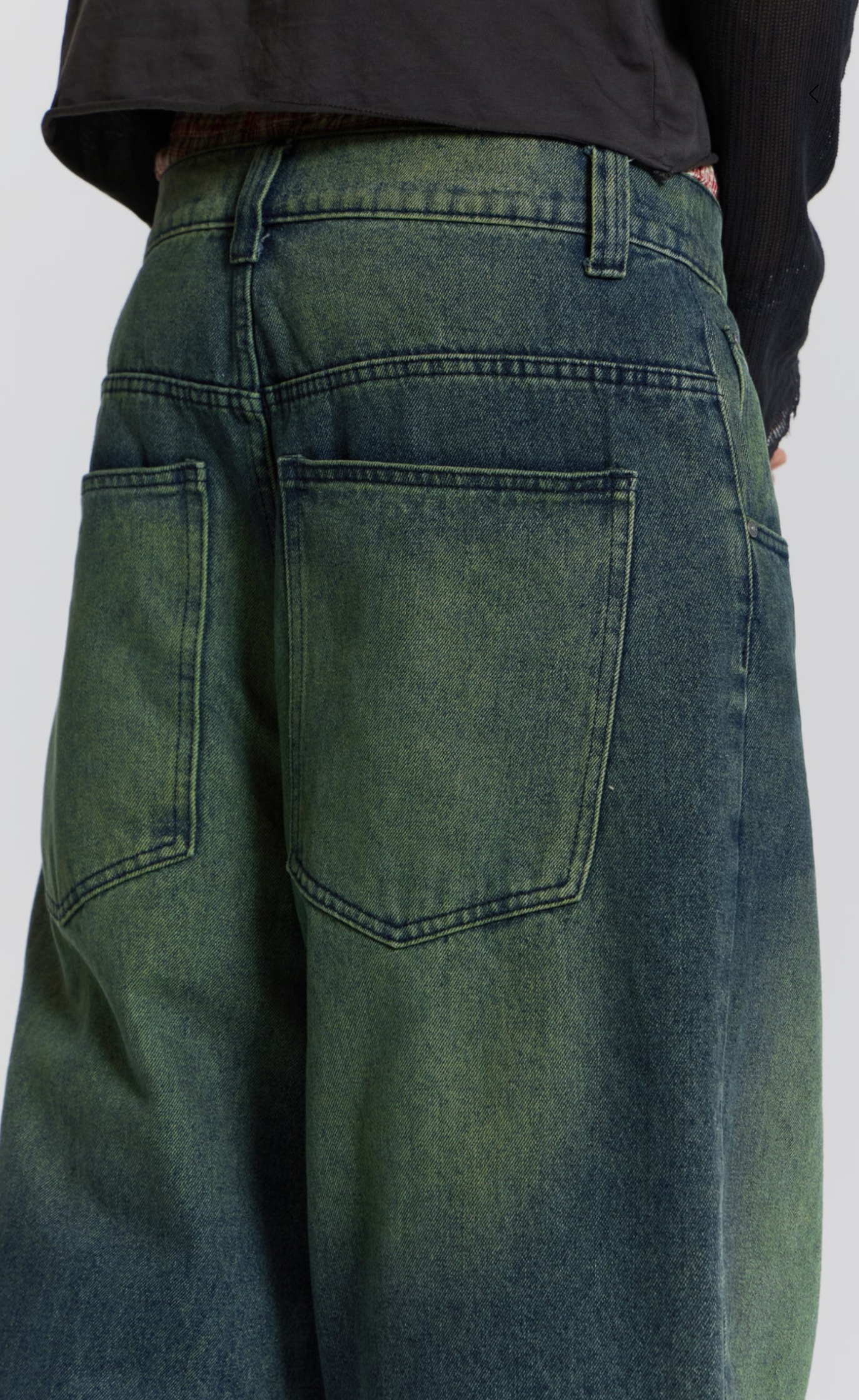 ◇JADED LONDON◇ライトウォッシュコロッサスフィットジーンズ