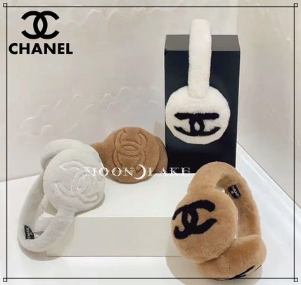 ホワイト（白）系 CHANEL(シャネル) イヤーマフ(レディース