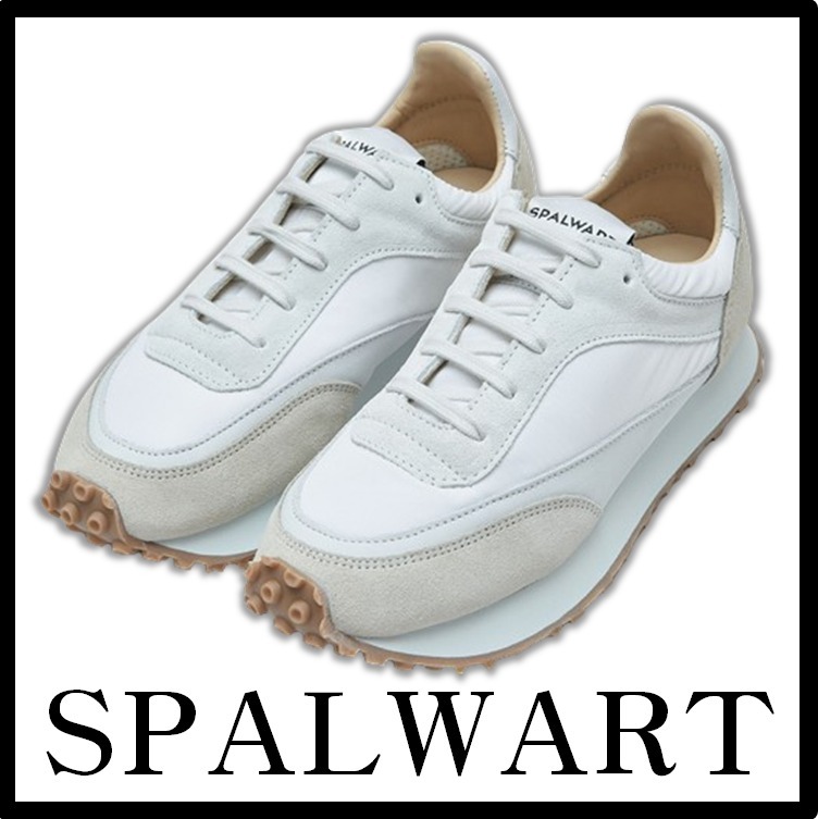 送料・関税込★SPALWART★MARATHON TRAIL TEMPO SNEAKERS★WHITE