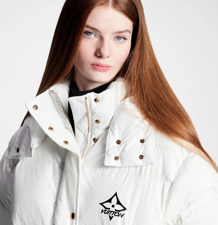 Louis Vuitton パファジャケット《LV SKI》ホワイト DHL 直営店