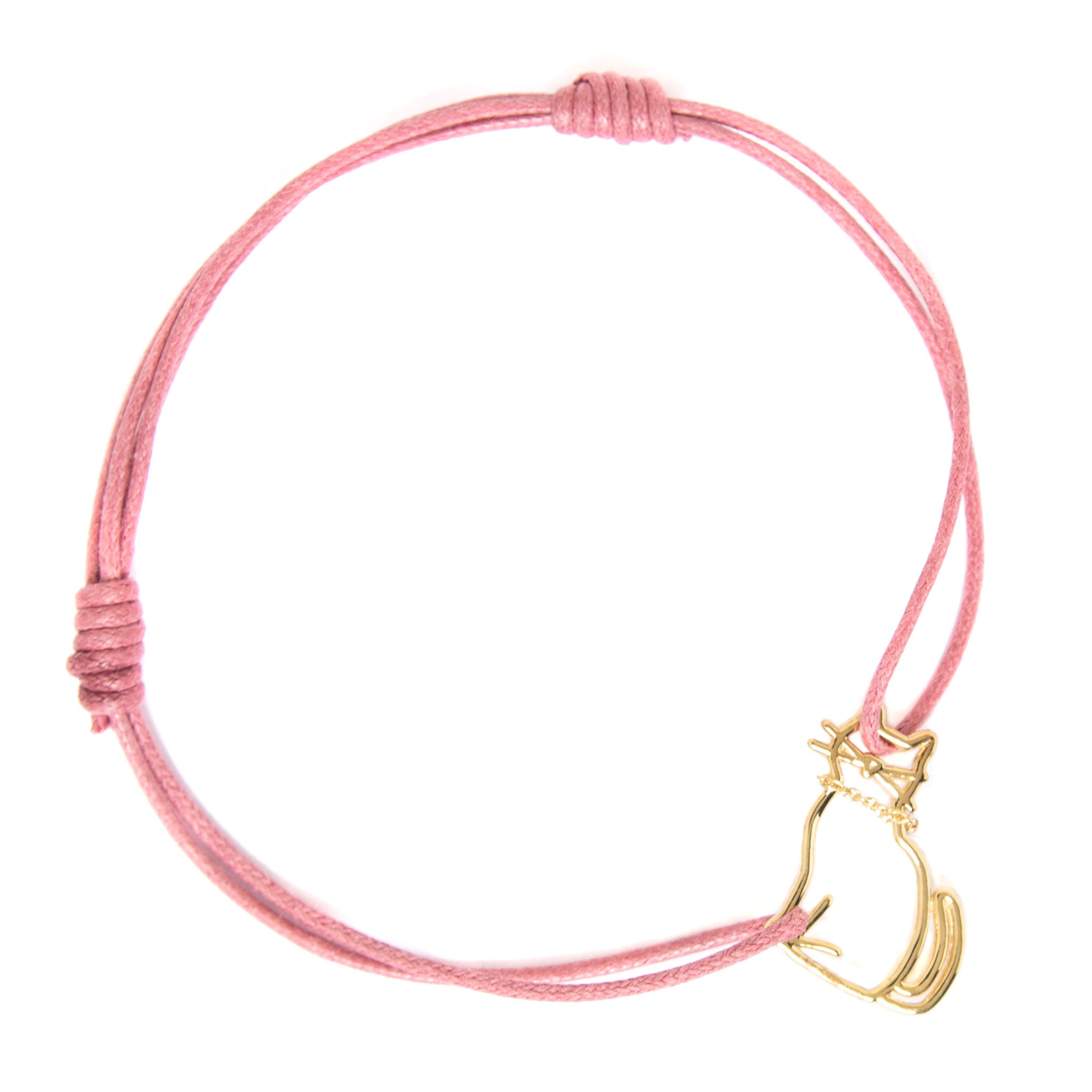 ALIITA ブレスレット キャットモチーフ MIAU CORD BRACELET