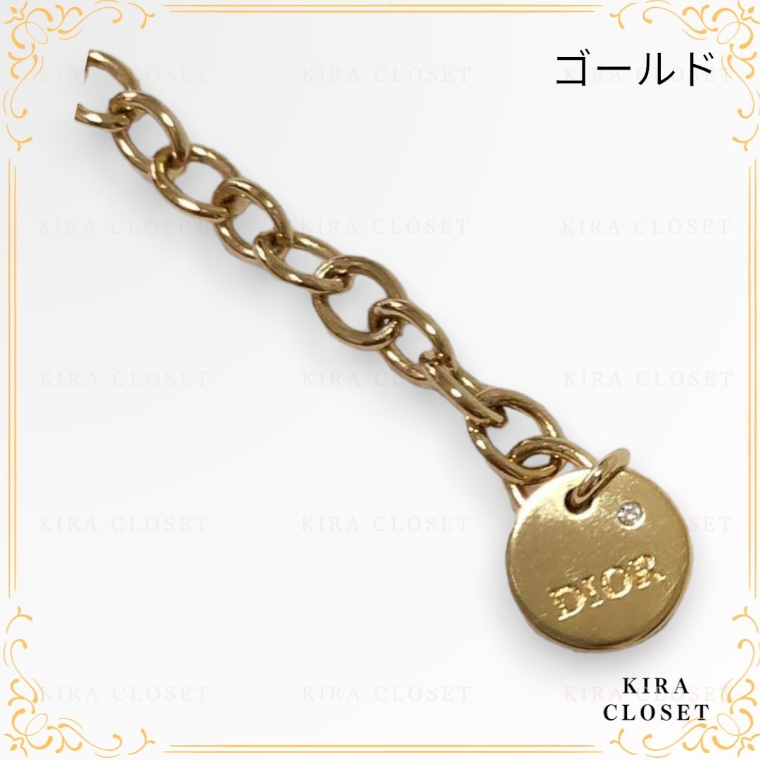 すぐ届く 【DIOR】PETIT CD ネックレス メタル & レジンパール