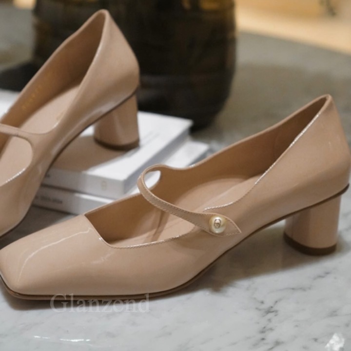 パールが素敵♪【Dior】《Jolie Dior》カーフスキン パンプス