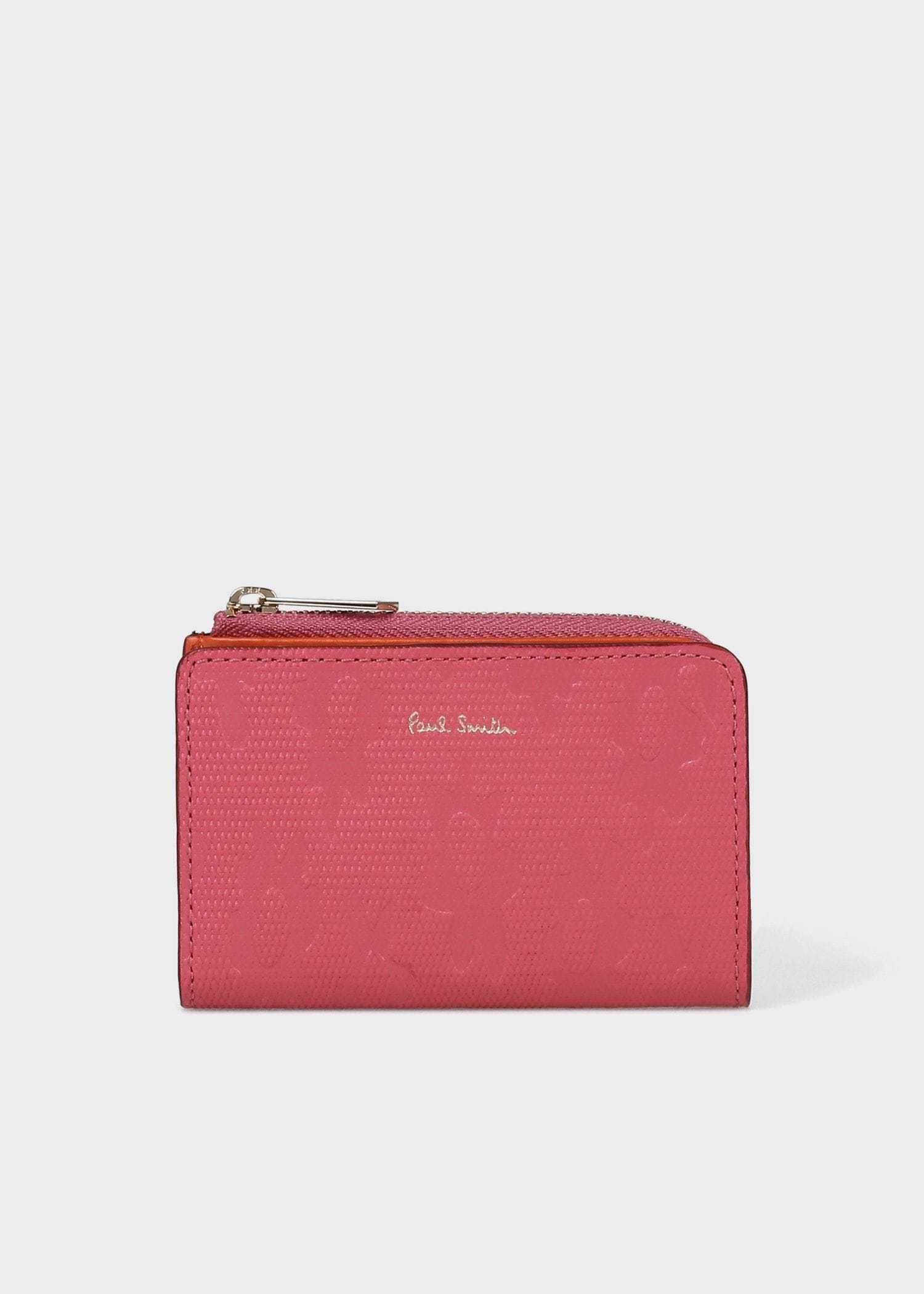大人気☆ Paul Smith デイジーレザー コイン&キーケース 花柄 大人気☆ Paul Smith デイジーレザー コイン&キーケース 花柄