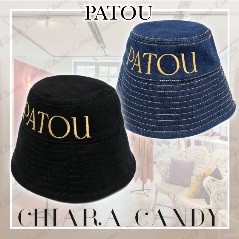 【23SS NEW】PATOU_women / コットンデニム バケットハット /2色