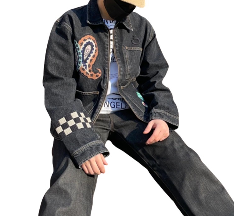☆関税込☆Stussy x Noma t.d. Denim Zip Work Jacket Washed Bk