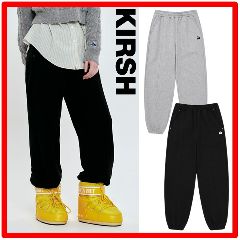 ☆人気☆【KIRSH】☆UNI MONO CHERRY NAPPING JOGGER PANT.S☆