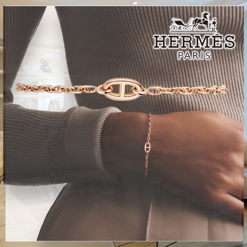 【華やかさup】HERMES《ファランドール》ブレスレット TPM