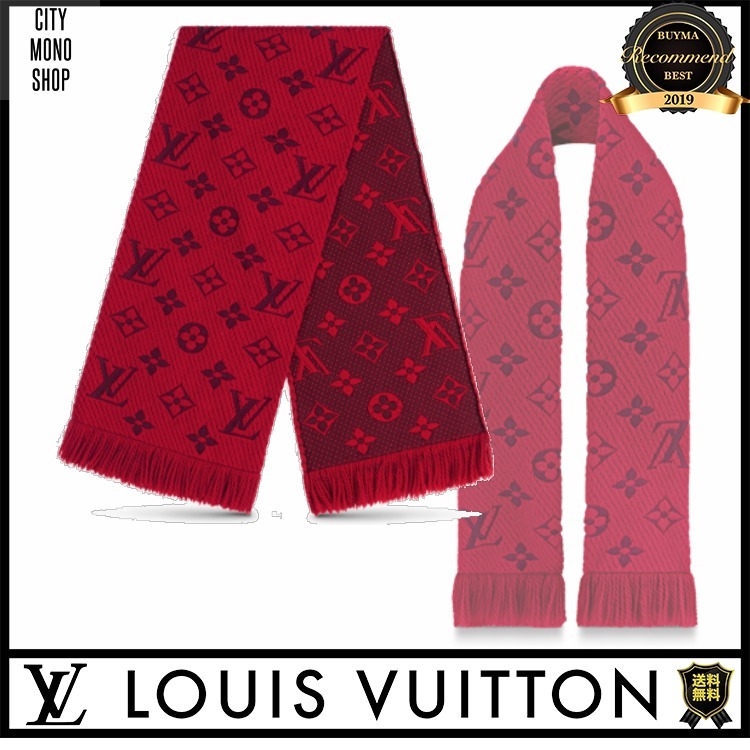 [SALE]ヴィトン Vuitton レア マフラー ロゴマニア