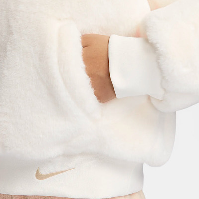 《☆超人気☆》NIKE☆NSW Reversible Fur Bomber Jacket☆White