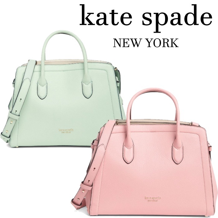 【特価セール】Kate Spade knott leather サッチェルバッグ