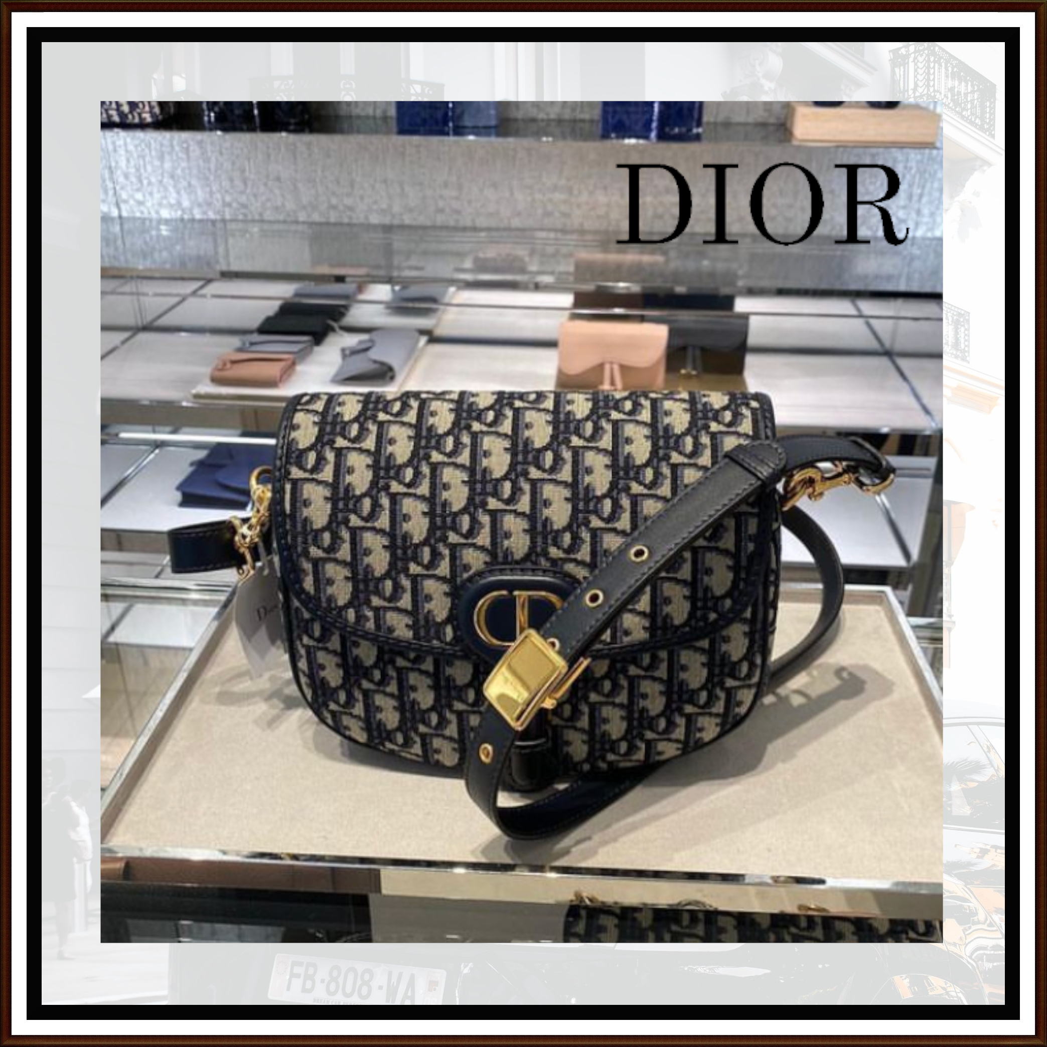 【人気のオブリークで女性らしさ◎】★ディオール★DIOR BOBBY