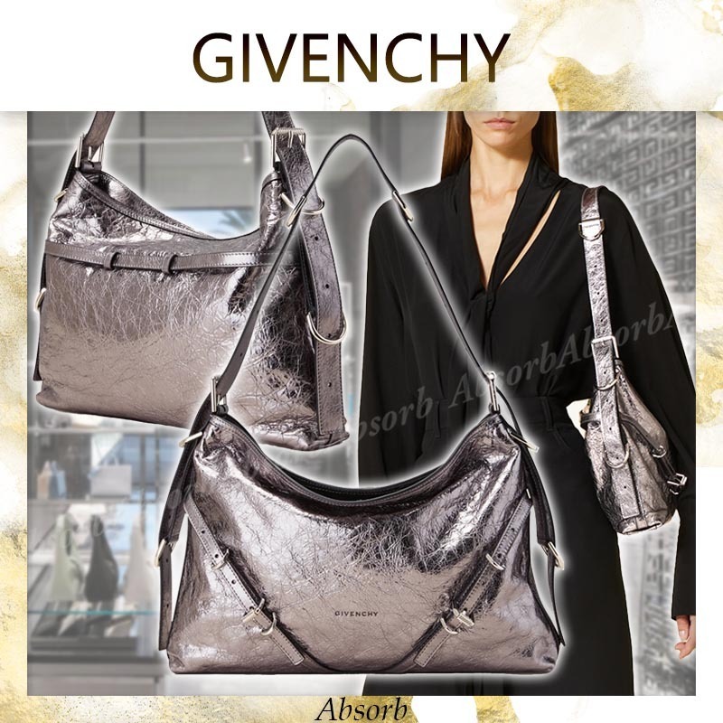 【23AW NEW】GIVENCHY_woman/ VOYOU ショルダーバッグ / Black