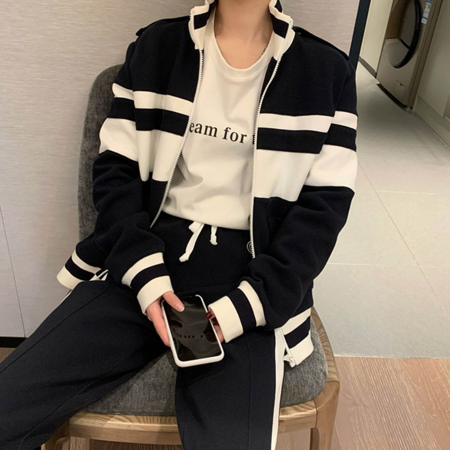 セットアップ ジャージ スウェット パンツ ゴルフ ハイネック