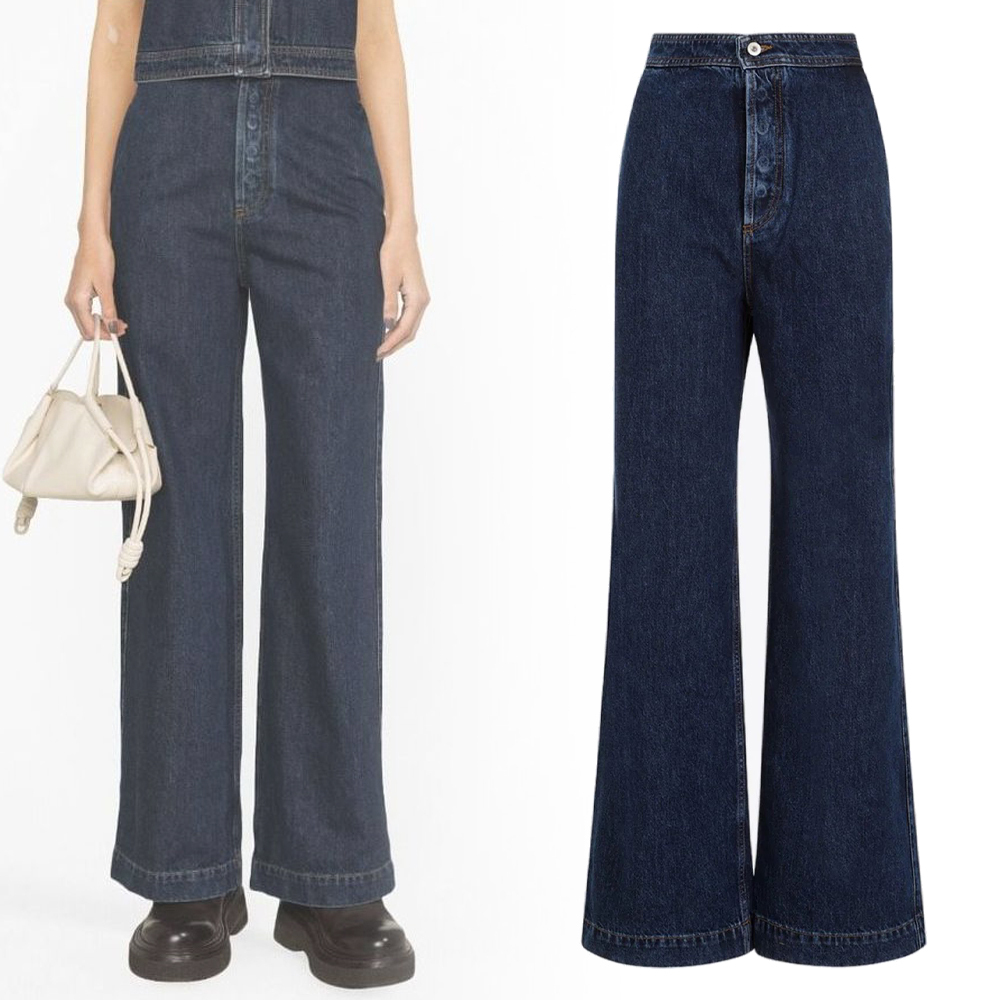【LOEWE】FW23 ローデニム ハイウェスト ジーンズ 送料関税込