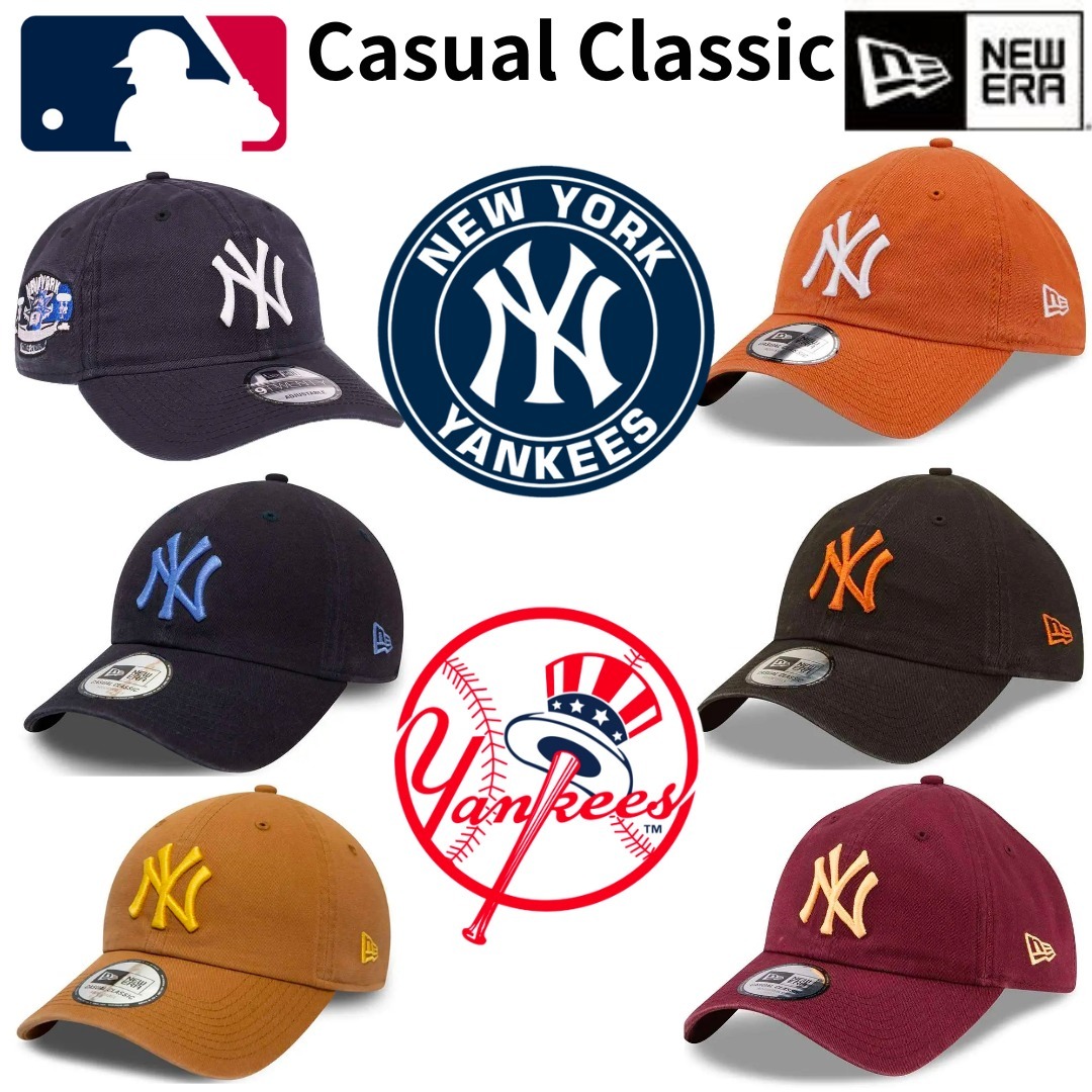 【海外限定】New Era MLB New York Yankees Casual Classic