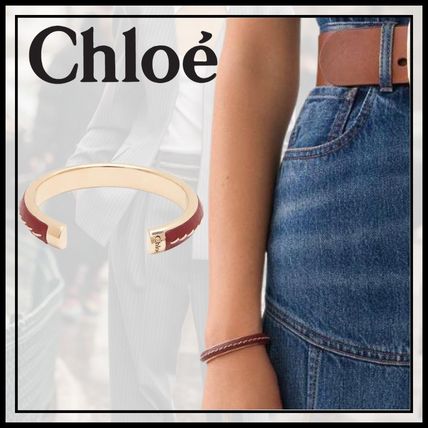 Chloe Bracelets Casual Style Brass Elegant Style Outlet Bracelets