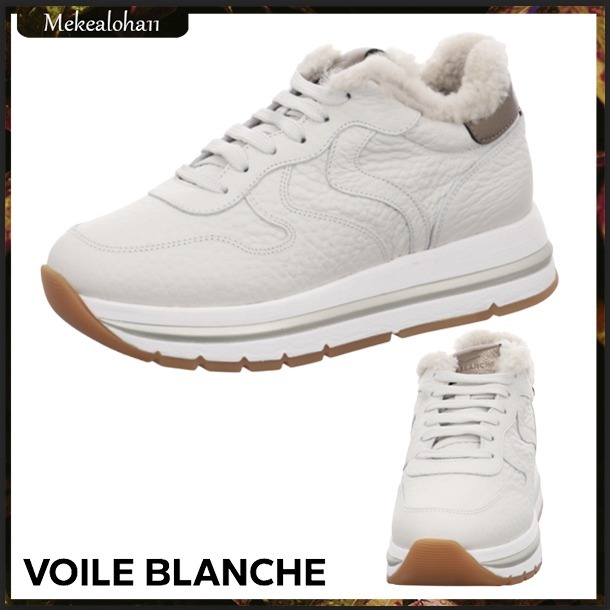VOILE BLANCHE☆厚底プレミアムスニーカー ベージュ