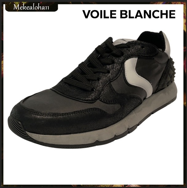 VOILE BLANCHE☆ロートップスニーカー ブラック