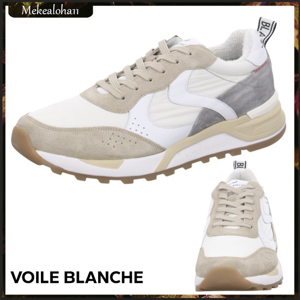 VOILE BLANCHE☆メンズ スニーカー ベージュ