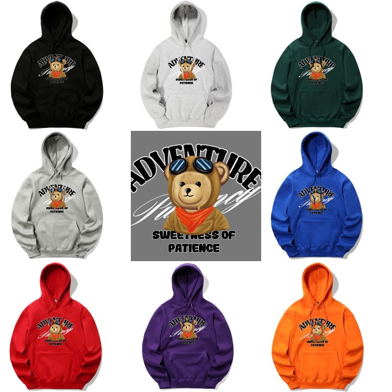 TRIPSHION PILOT BEAR フーディー 9colors