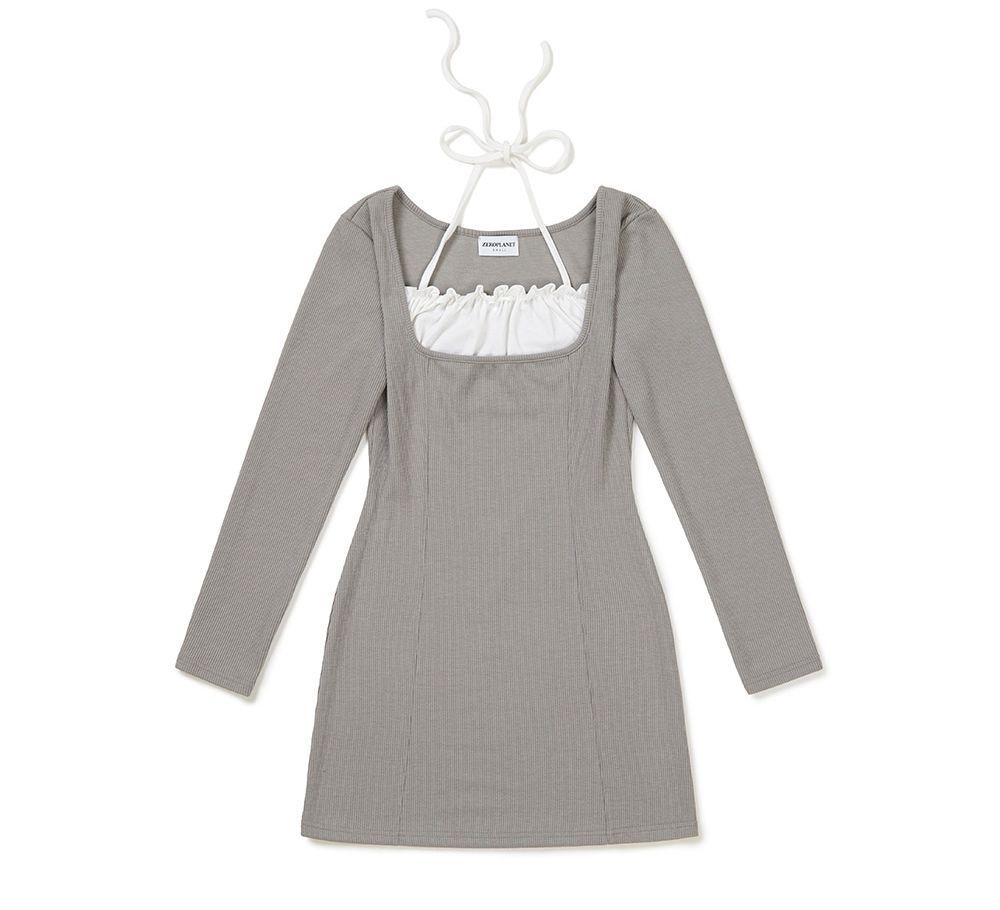 ZEROPLANET★韓国★人気★Lien romantic mini dress 2色