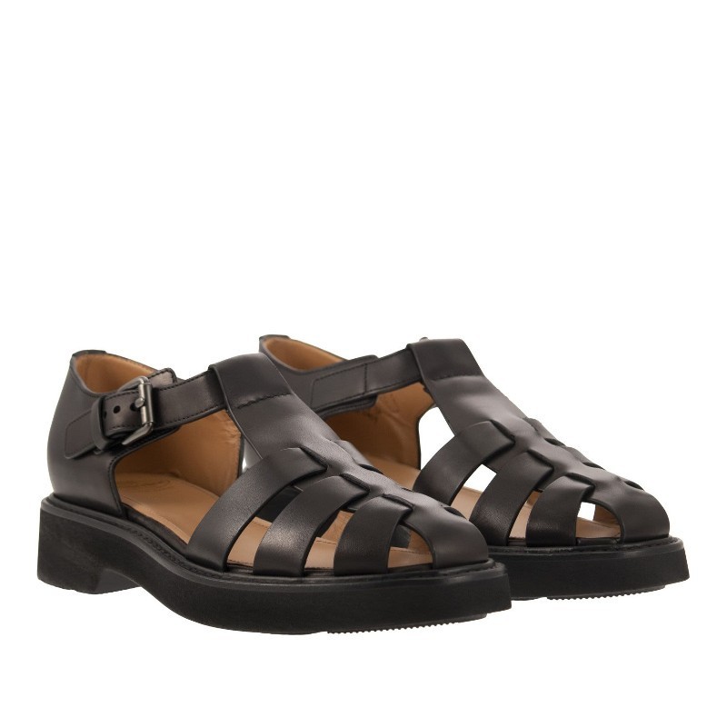 サンダル・ミュール Church's SS24 FISHER - Calfskin Sandal (DX0103 9AGX F0AAB) Church's SS23 HOVE - Leather Sandals (DX0102 9AGX F0AAB