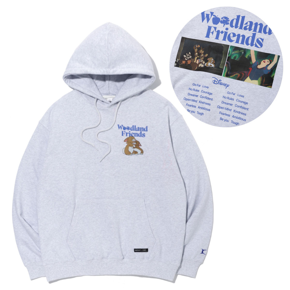 パーカー・フーディ CRITIC SNOW WHITE WONDERLAND FRIENDS HOODIE KS1893