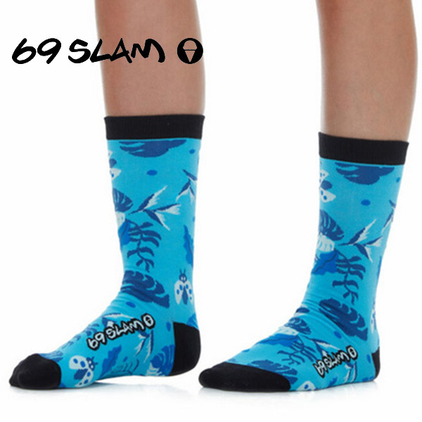 69SLAM☆KAUAI FOREST KAI KNITTED SOCKS クルーソックス 靴下