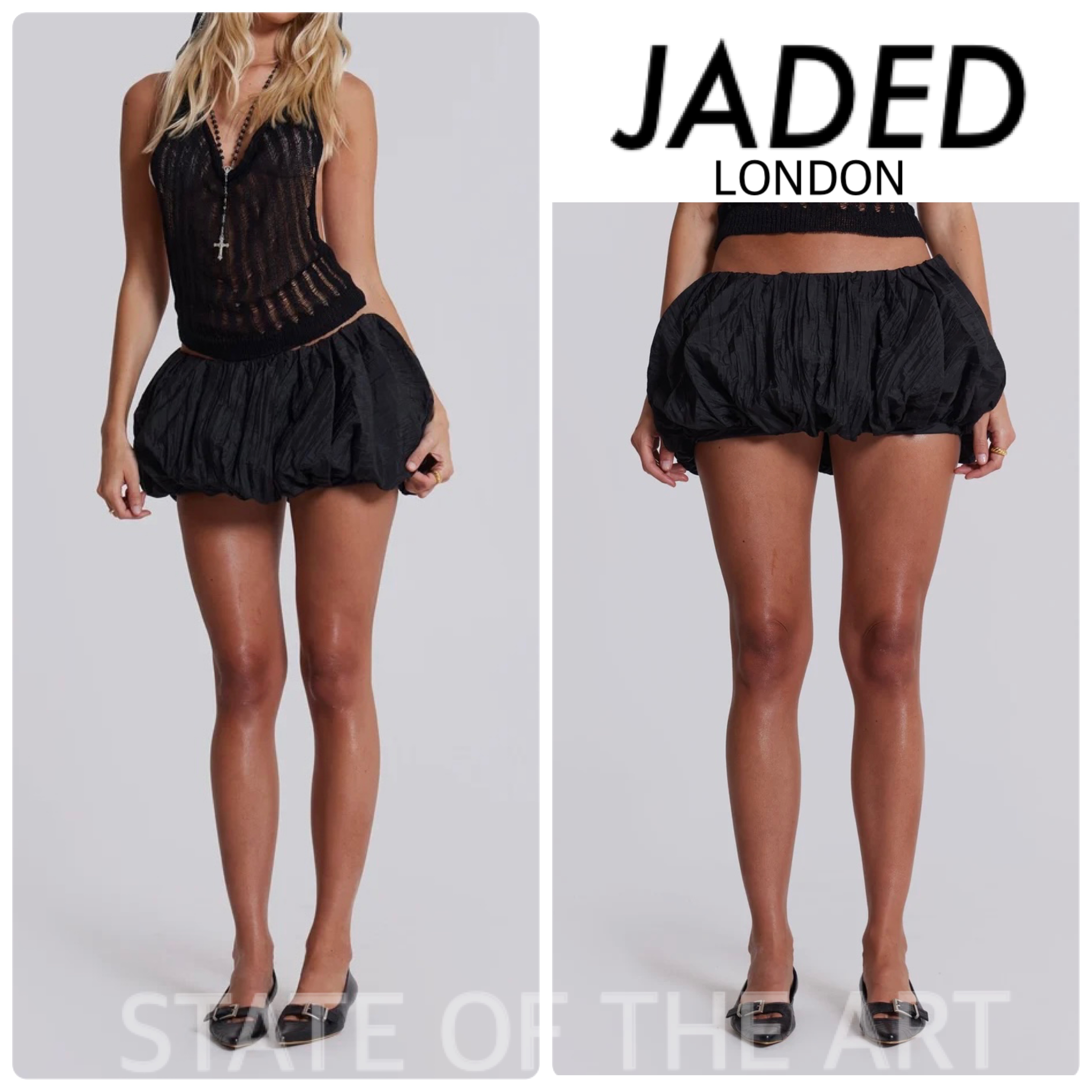 【JADED LONDON】Alexa Puffball パフボール ミニスカート
