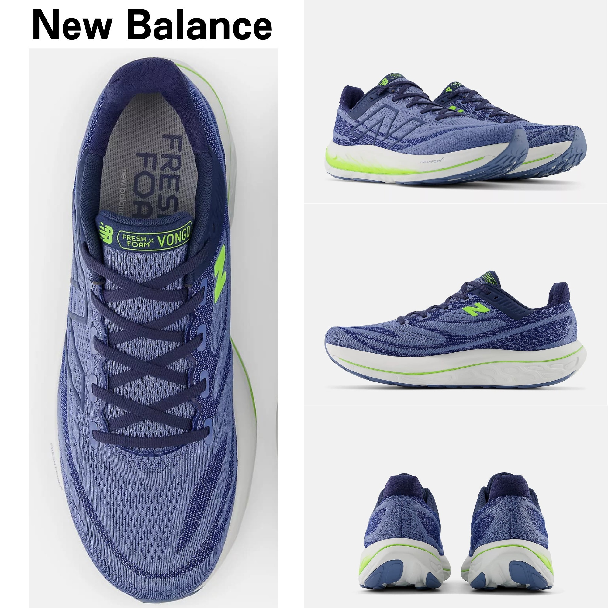 【New Balance】☆スニーカー☆ Fresh Foam X Vongo v6